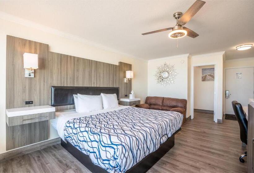 带大床的豪华间, Sailor Jack Oceanfront Motel