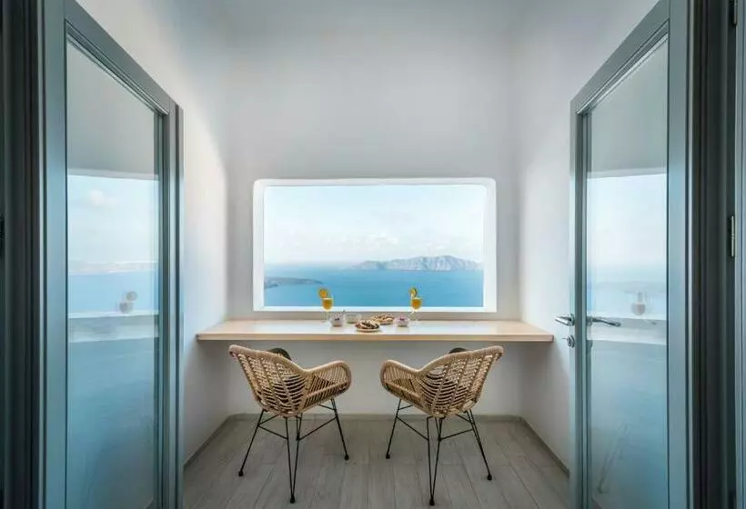 オーシャンビューデラックスルームバルコニー付き, Aerino Villa