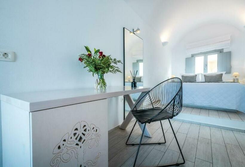 חדר דלוקס עם מרפסת נוף לים, Aerino Villa