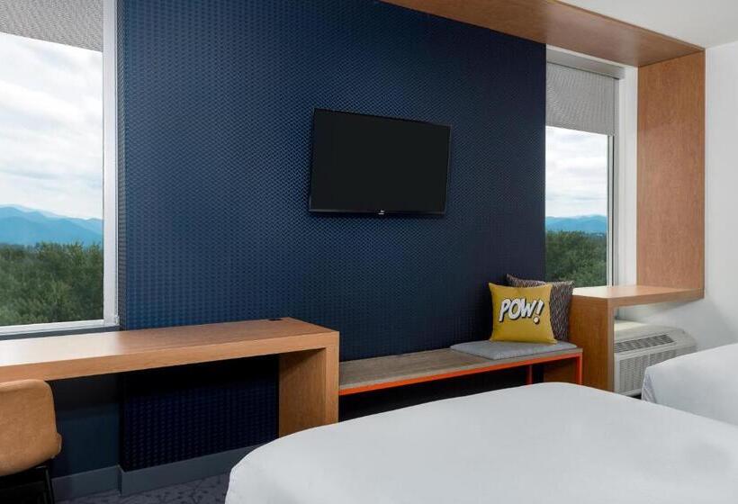 Номер Стандартный Кровать Куин, Aloft Asheville Downtown