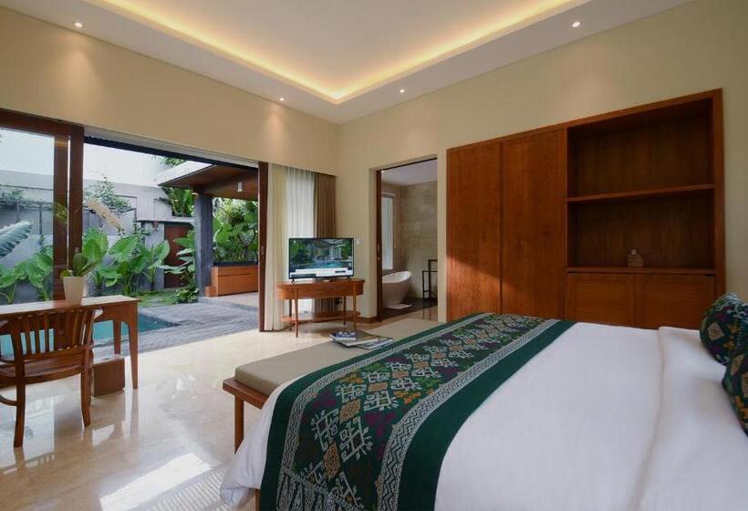 וילה עם חדר שינה אחד ובריכת שחיה, Japa Suites & Villas