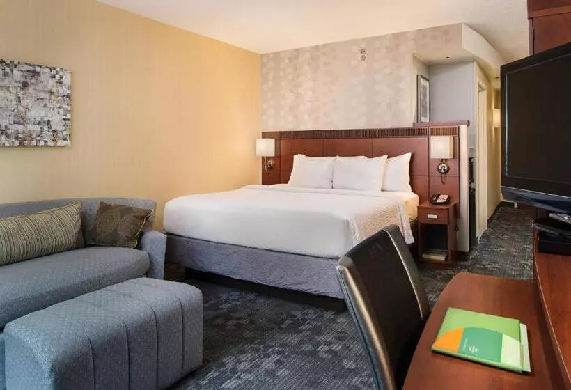 اتاق استاندارد با تخت بزرگ, Courtyard By Marriott Hanover Lebanon