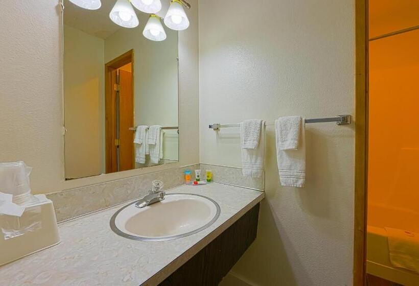 キングサイズベッドのスタンダードルーム, Coastal Inn By Oyo Lincoln City Oregon Coast Hwy