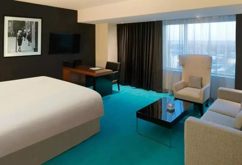 キングサイドベッドのスタンダードワンルーム, Radisson Blu Mall Of America
