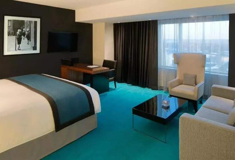 キングサイドベッドのスタンダードワンルーム, Radisson Blu Mall Of America
