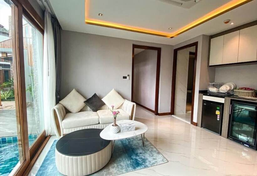 オーシャンビューの１ベッドルームビラ, Yotaka Khanom