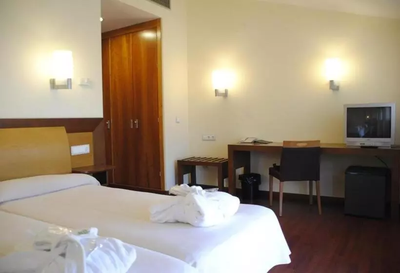 اتاق استاندارد با تراس, El Salugral Termal Resort