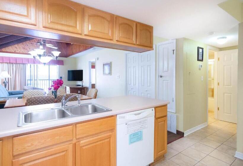 סוויטת 2 חדרי שינה, Getaways At Soundside Holiday Beach Resort