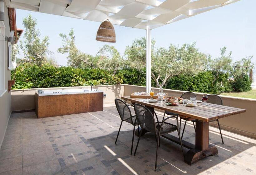 바다 전망 스탠다드 방갈로, Antigoni Seaside Resort