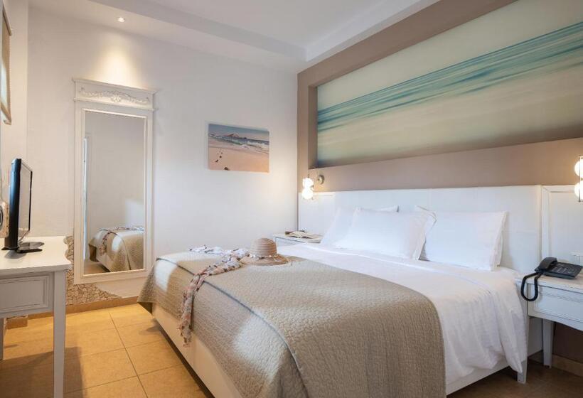 바다 전망 스탠다드 방갈로, Antigoni Seaside Resort