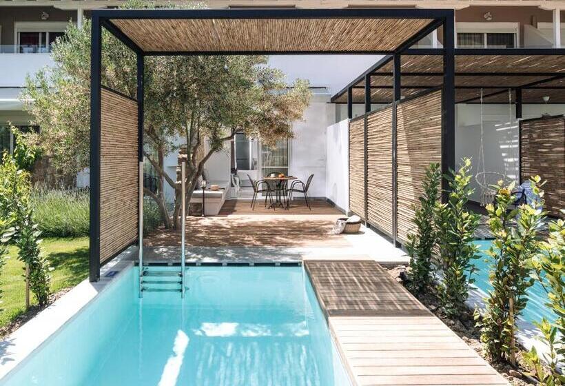 전용 풀장 주니어 스위트, Antigoni Seaside Resort