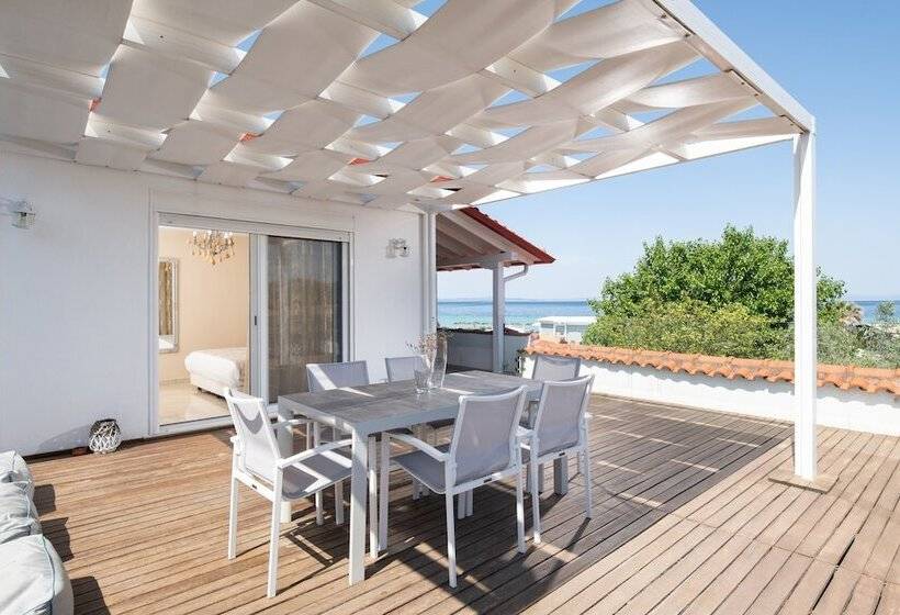 침실 2개 스위트, Antigoni Seaside Resort