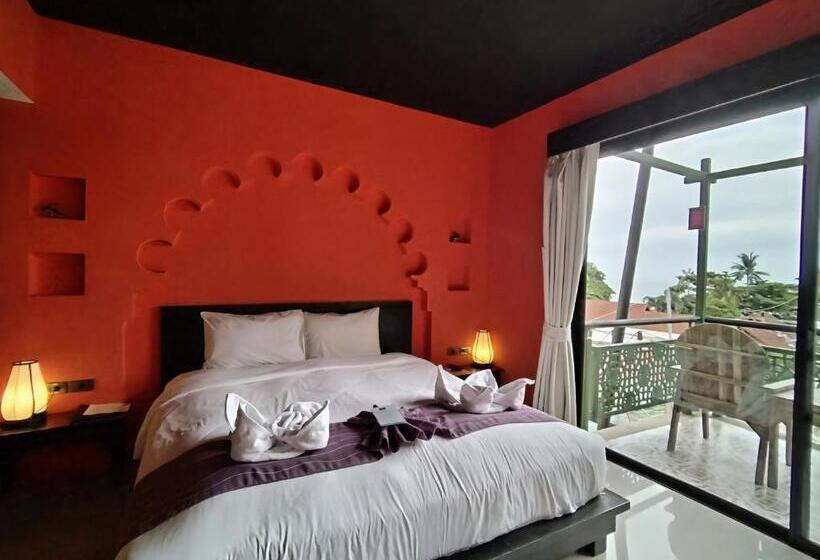 豪华海景房, Bhundhari Chaweng Beach Resort Koh Samui   Sha Plus