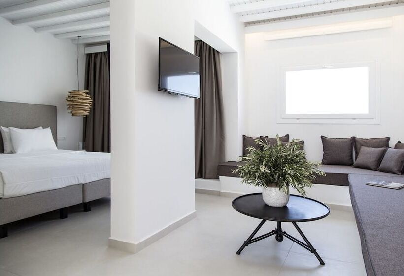 סוויטת דלוקס נוף לים, Ftelia Bay Boutique