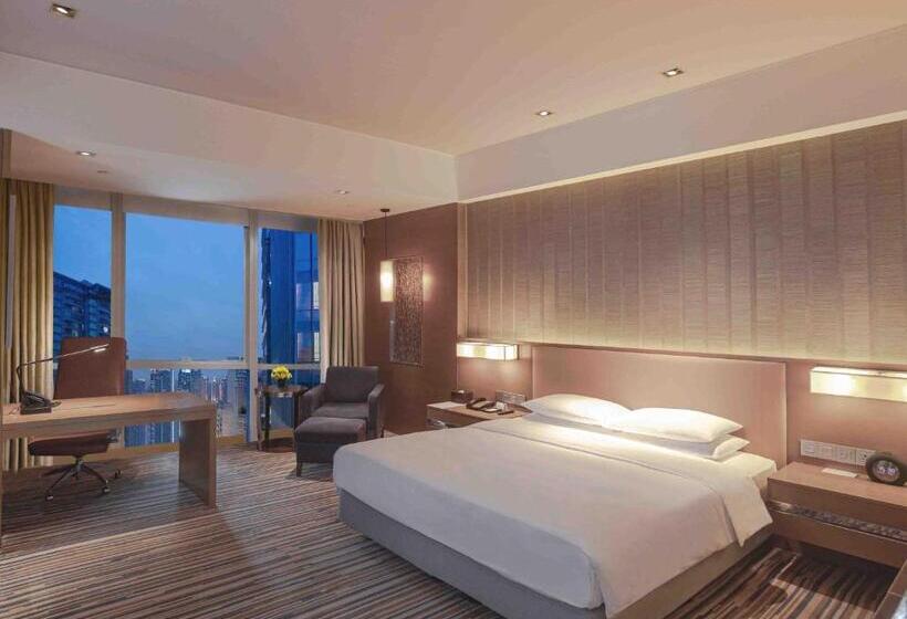 클럽 룸 킹침대, Hyatt Regency Chongqing