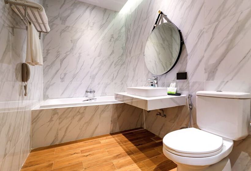 Deluxrum med Terass, The Palmery Resort