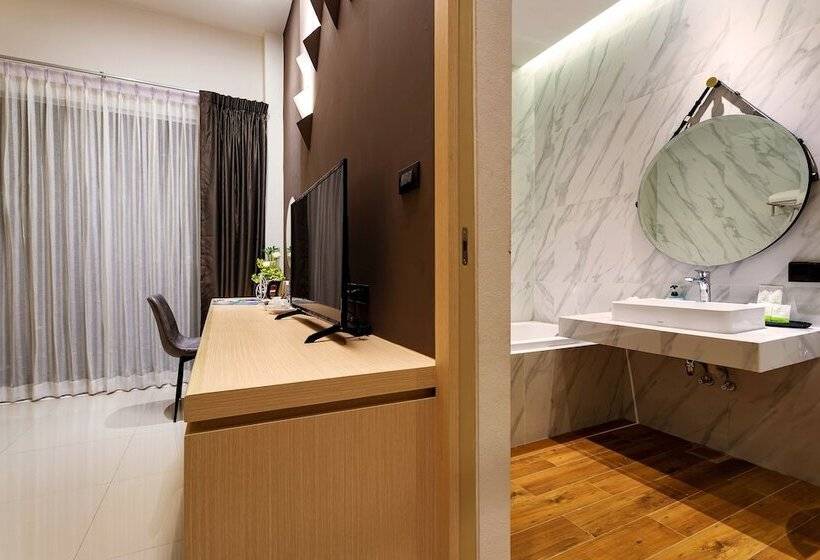 Deluxrum med Terass, The Palmery Resort