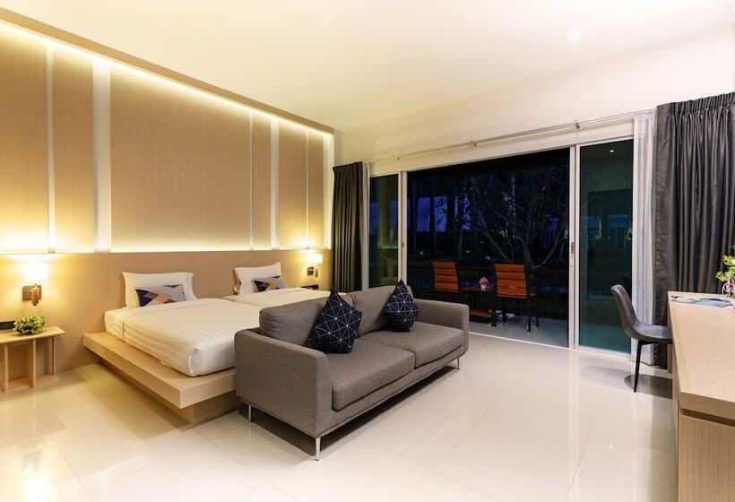 Deluxrum med Terass, The Palmery Resort