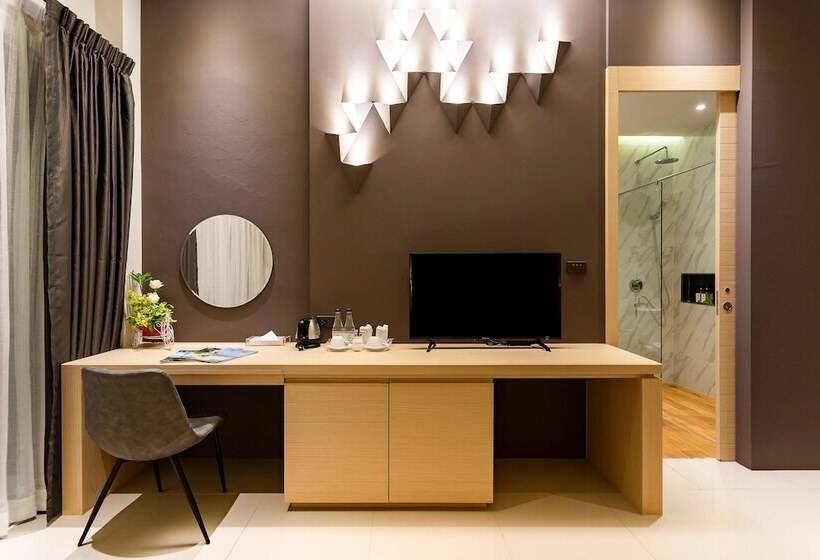 Deluxrum med Terass, The Palmery Resort