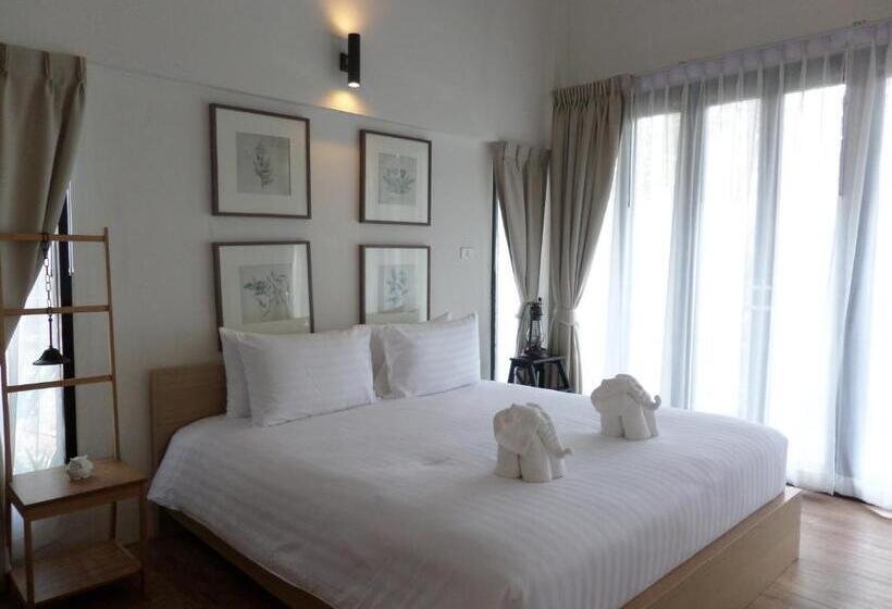 בקתת חדר, Sappraiwan Elephant Resort & Sanctuary