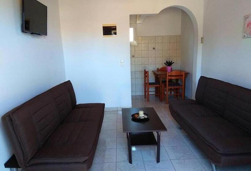 带1个卧室带花园景观的公寓, Egrypos