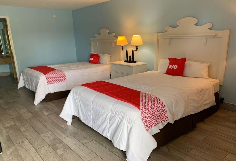 غرفه قياسيه سريرين مزدوجين, OYO Hotel Dundee By Crystal Lake