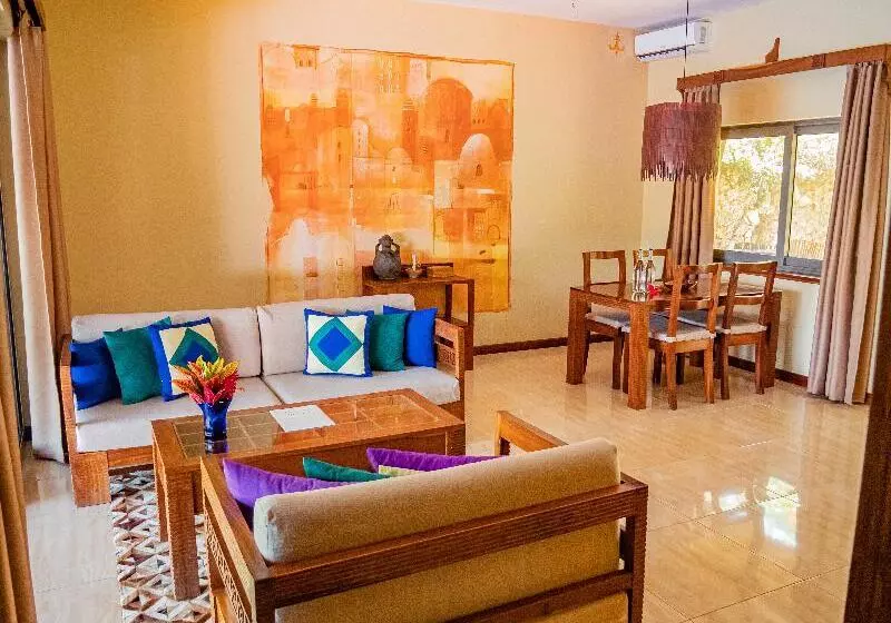 ویلای 1 خوابه با چشم‌انداز دریا, Zanzi Resort