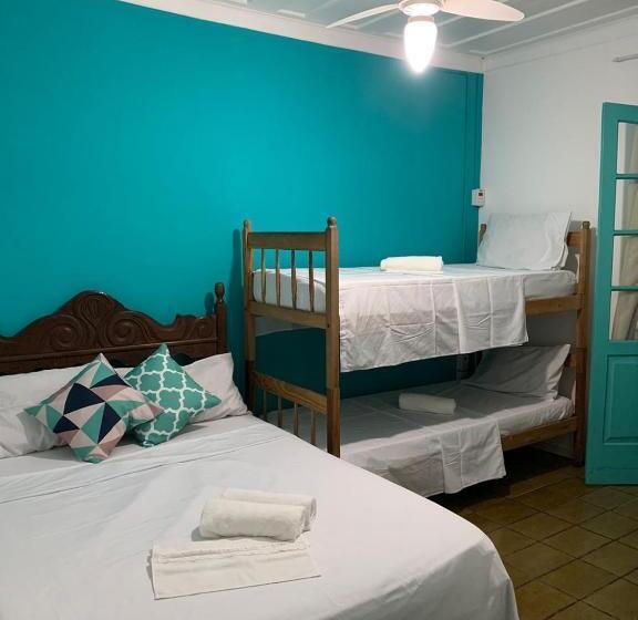 اتاق استاندارد چهارنفره با بالکن, Pousada Real Paraty