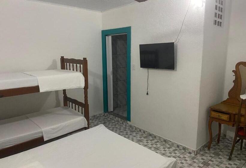이코노이 4인룸, Pousada Real Paraty