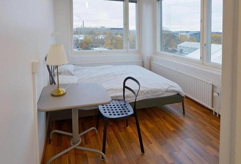 带共用浴室的标准房间, Cheapsleep Hostel Helsinki