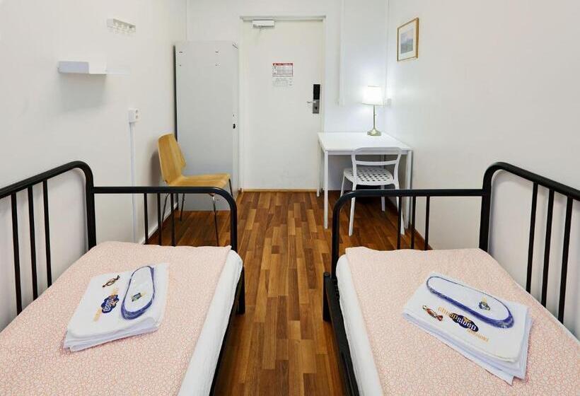 带共用浴室的标准房间, Cheapsleep Hostel Helsinki