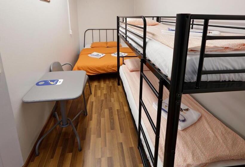 家庭房间共用浴室, Cheapsleep Hostel Helsinki