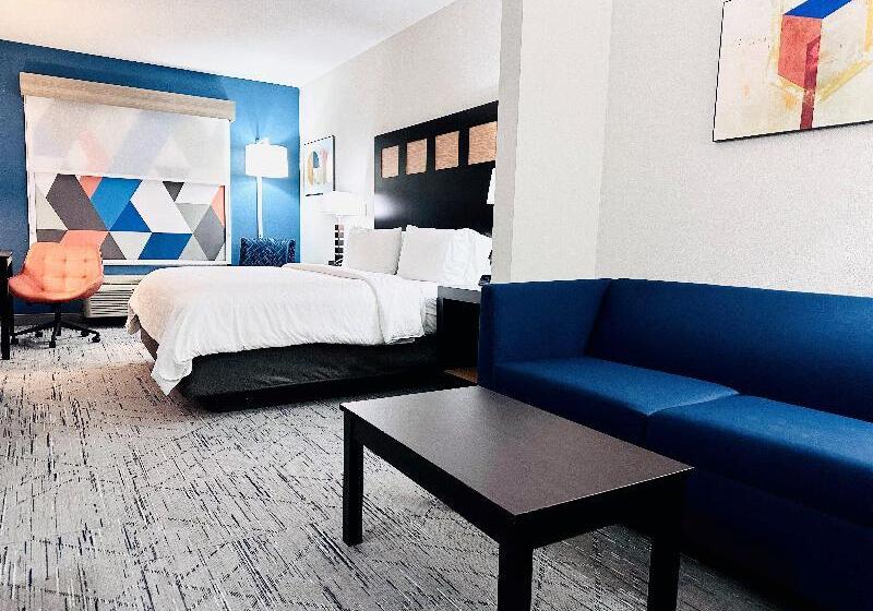 适合残疾人士使用的带超级大床的标准间, Holiday Inn Express & Suites Houston East   Baytown By Ihg