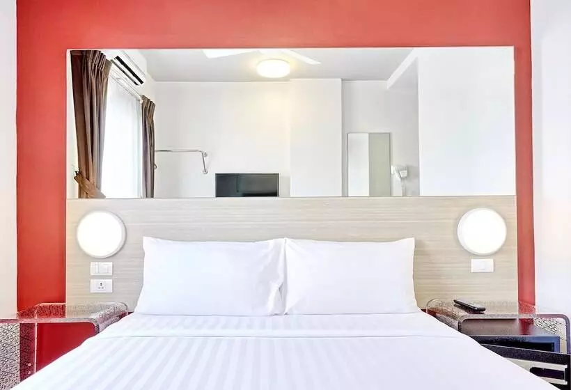 Standard-huone, Red Planet Bangkok Asoke Sha Extra Plus