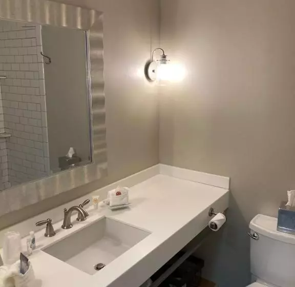 キングサイズベッドのデラックスルーム, The Aurora Inn Hotel And Event Center