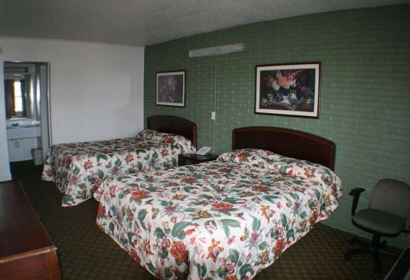 اتاق استاندارد با 2 تخت دوبل, Budget Inn
