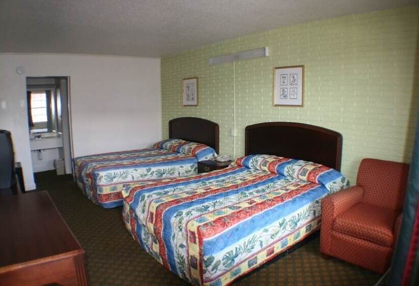 اتاق استاندارد با 2 تخت دوبل, Budget Inn