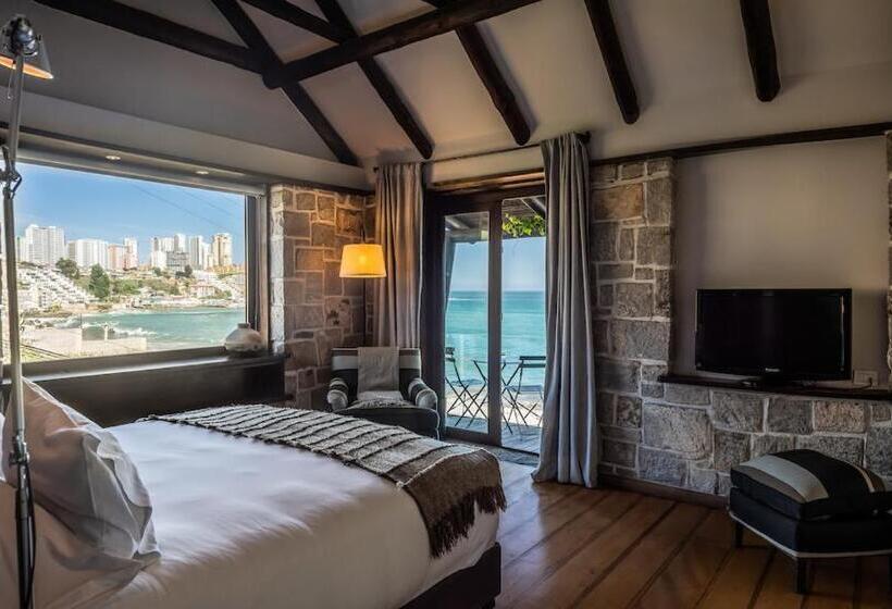 غرفة بريميوم مطلّة علي البحر, Boutique Casadoca