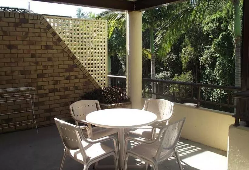 ファミリールーム, Byron Bay Side Central Studio Apartments