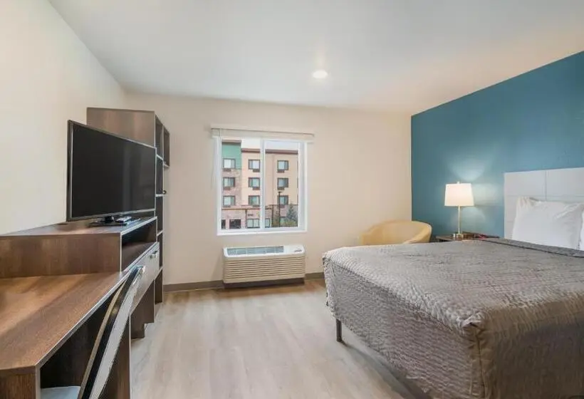 身障者適用キングサイズベッドルーム, Woodspring Suites Broomfield Westminster