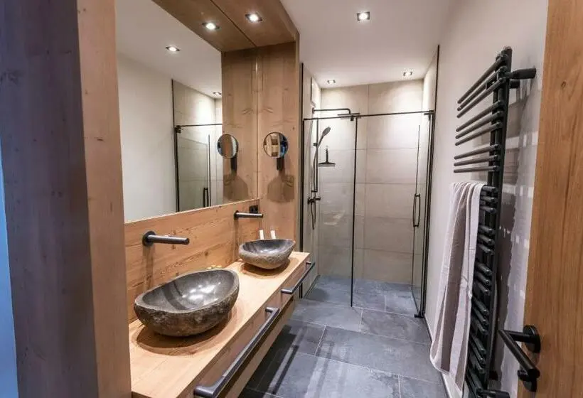 テラス付き１ベッドルームアパートメント, Natursinn Mountainchalets