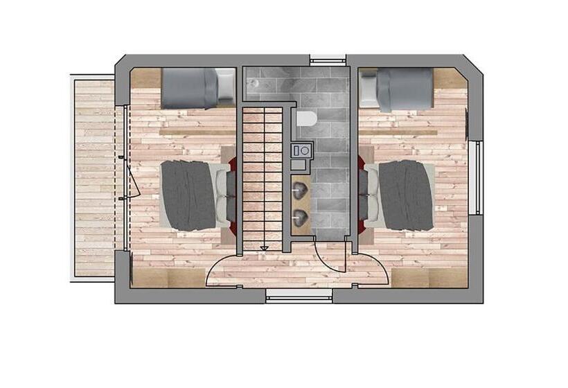 带1个卧室的公寓, Natursinn Mountainchalets
