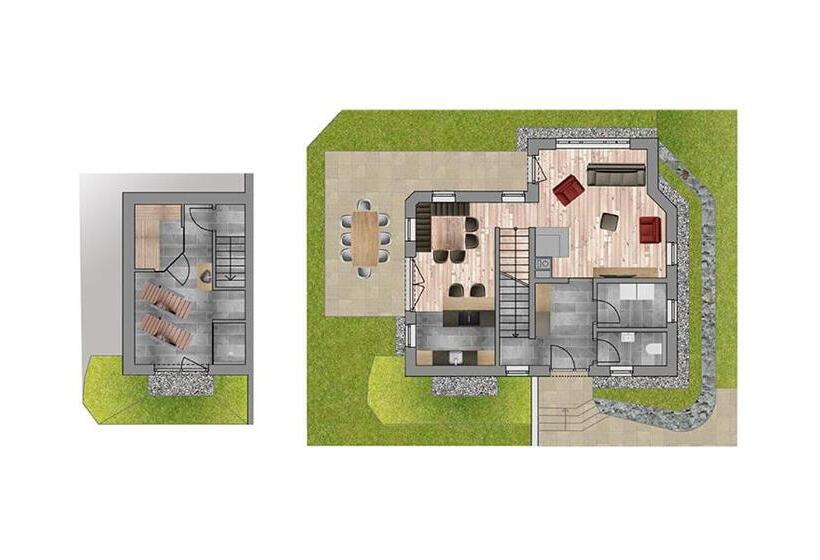带1个卧室的公寓, Natursinn Mountainchalets