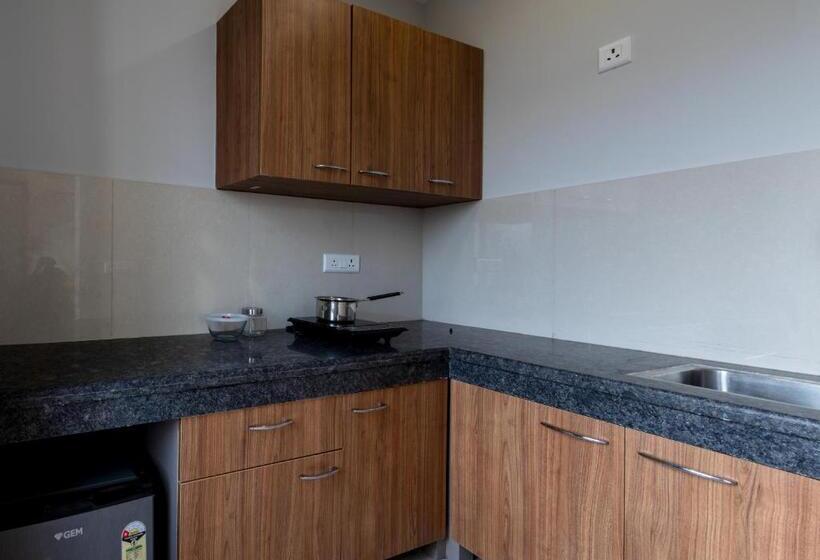 חדר סטודיו סטנדרד, Perch Service Apartment Mg Road