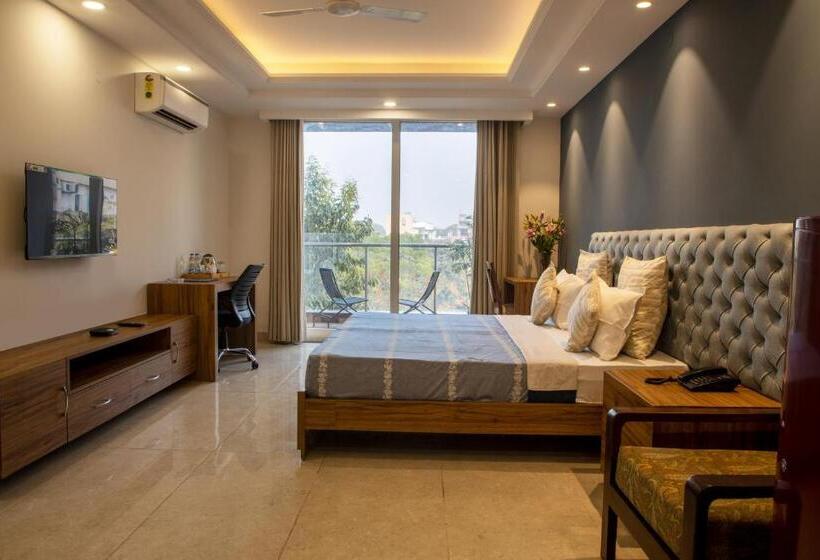 סטודיו סטנדרטי נוף לגינה, Perch Service Apartment Mg Road