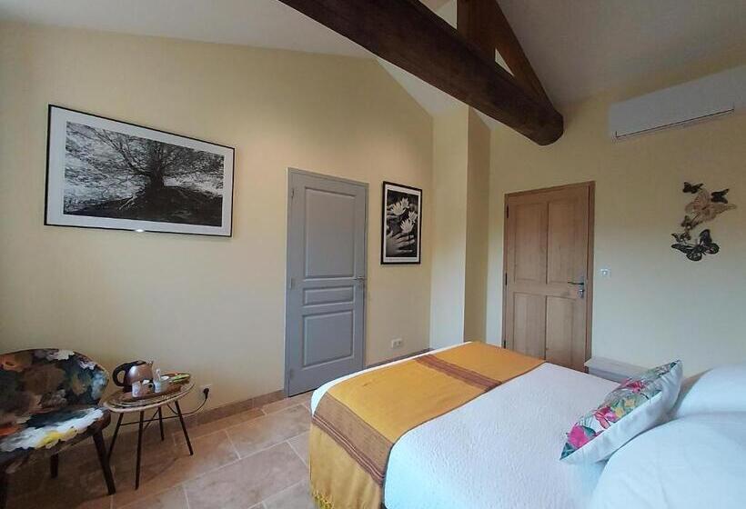 غرفة قياسية مطلّة علي الحديقة, Les Jardins De Falguière