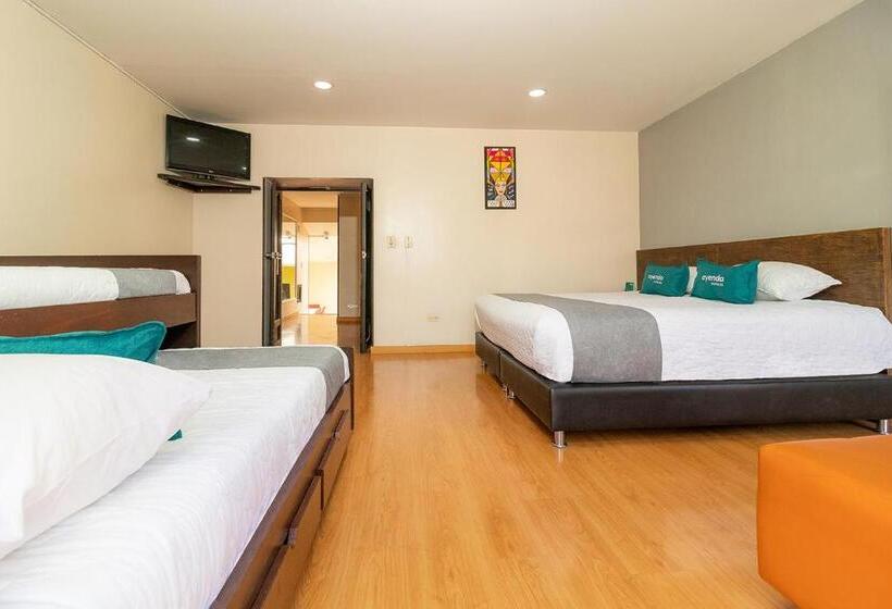 اتاق استاندارد چهار تخته, Ayenda Bochica