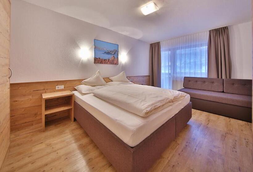 Апартаменты 1 Спальня с Балконом, Garni Fiegl Apart