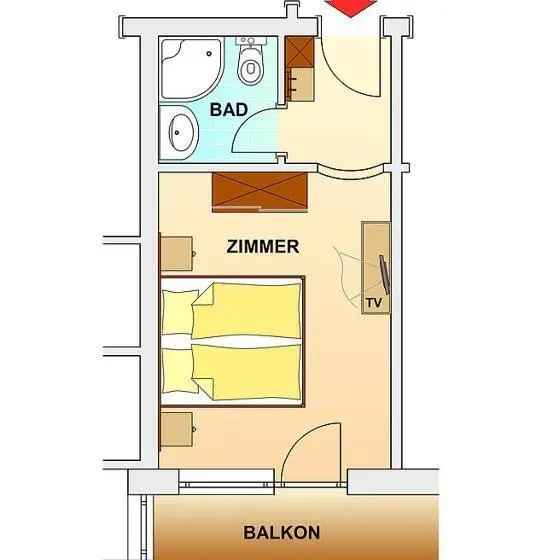 اتاق استاندارد, Garni Fiegl Apart