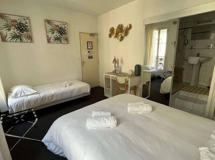 标准三人间, Brit Hotel Des Grands Hommes   Bordeaux Centre